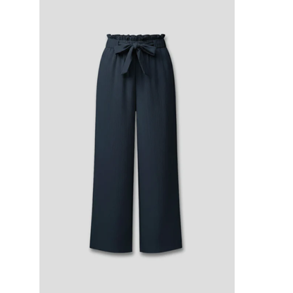 Vina | Damen Palazzo Hose Für Alltag Mit Gürtel