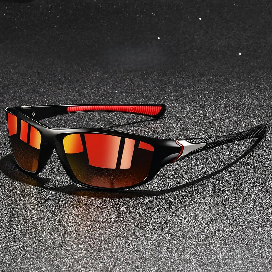 VISIONEDGE – Gepolariseerde Zonnebril met UV400 Bescherming & Rubber Grip