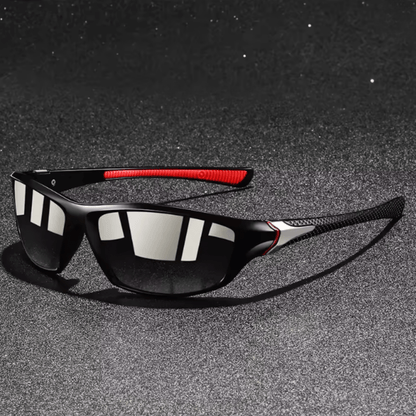VISIONEDGE – Gepolariseerde Zonnebril met UV400 Bescherming & Rubber Grip