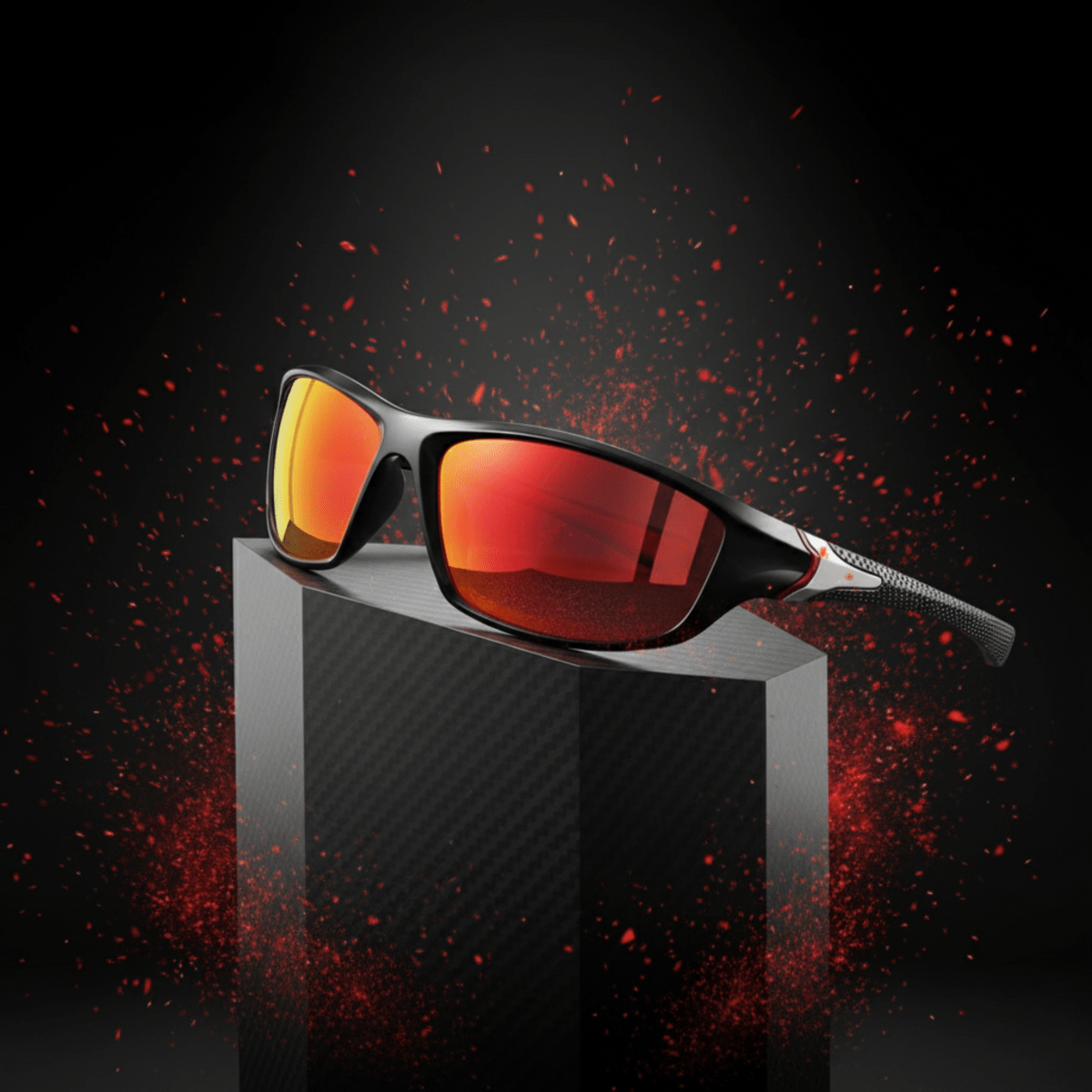 VISIONEDGE – Gepolariseerde Zonnebril met UV400 Bescherming & Rubber Grip