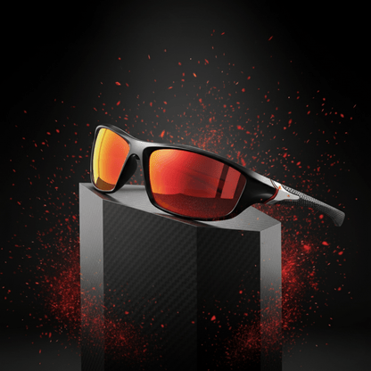 VISIONEDGE – Gepolariseerde Zonnebril met UV400 Bescherming & Rubber Grip