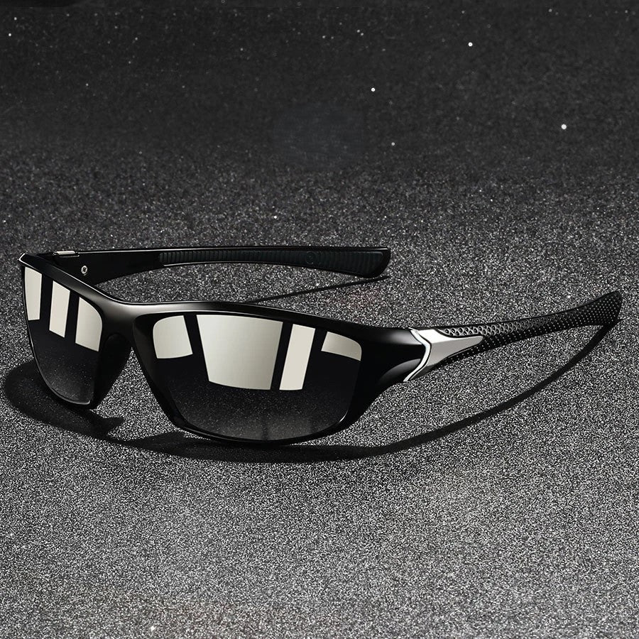 VISIONEDGE – Gepolariseerde Zonnebril met UV400 Bescherming & Rubber Grip