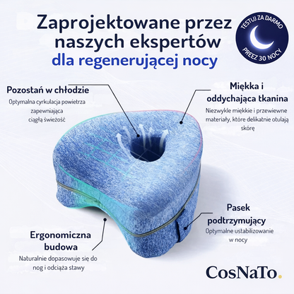 LegaRest™ - Poduszka wspierająca pod kolana