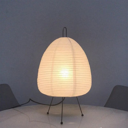 Reispapier Tischlampe, Japanische Papierlampe