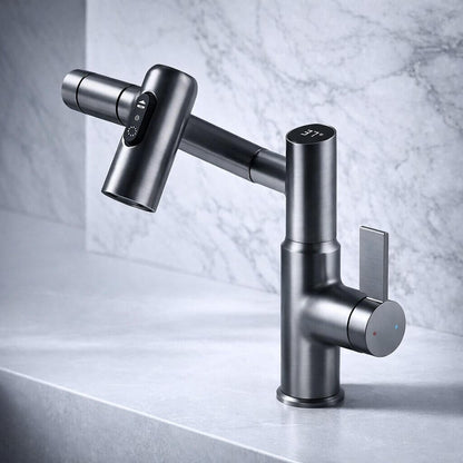 Wasserhahn für Küche & Badezimmer | Flexibler Küchenarmatur | Spültischarmatur | Aqualior