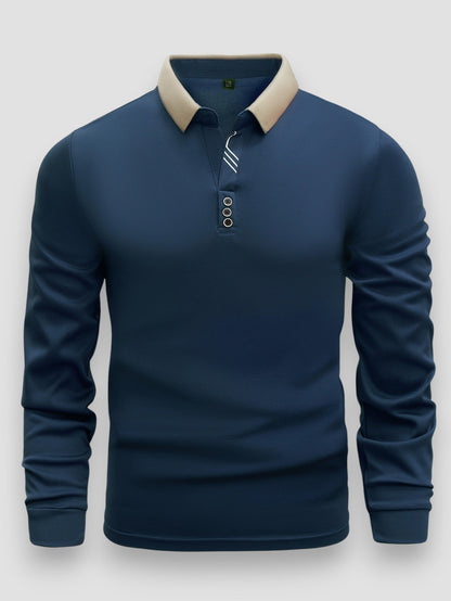 POLO DE MANGA LARGA PARA HOMBRE