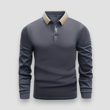 POLO DE MANGA LARGA PARA HOMBRE
