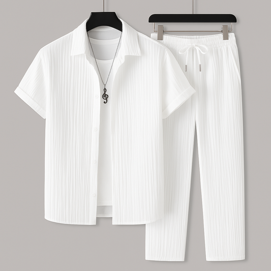 Icarus - Breathable Linen Two-Piece Set