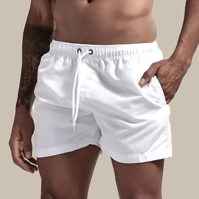 Logan | Lightweight Drawstring Beach Shorts