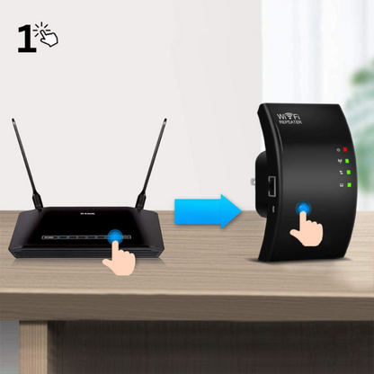 NetBlaze WiFi-Versterker | Verhoog Bereik en Snelheid