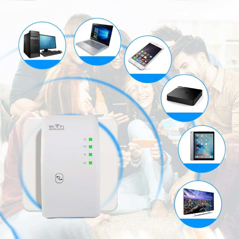 NetBlaze WiFi-Versterker | Verhoog Bereik en Snelheid