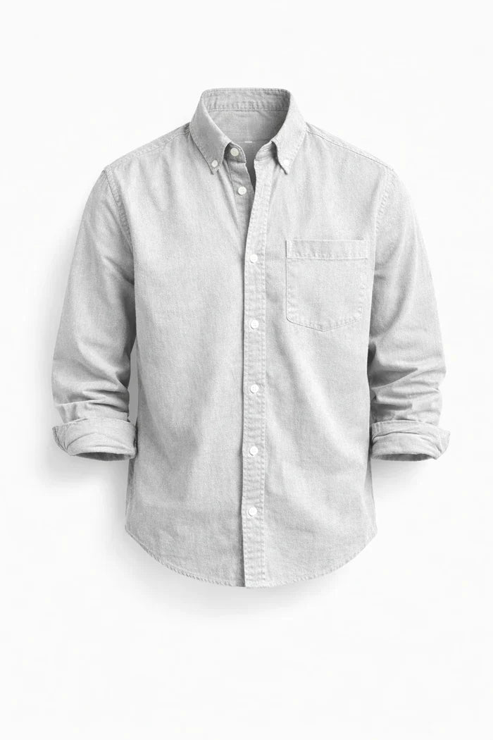 Heren elegant casual shirt