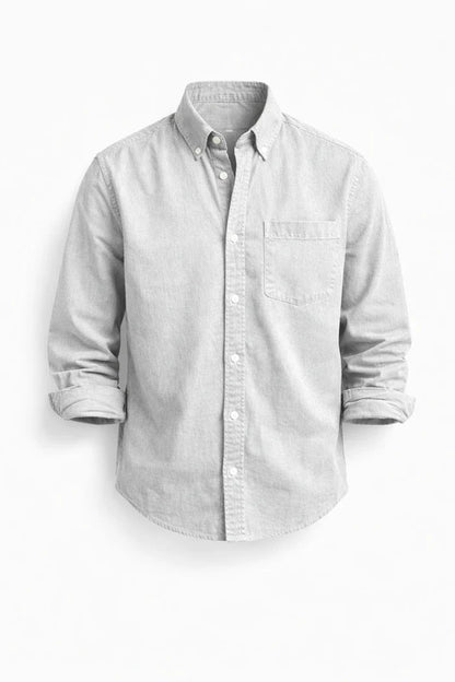 Heren elegant casual shirt