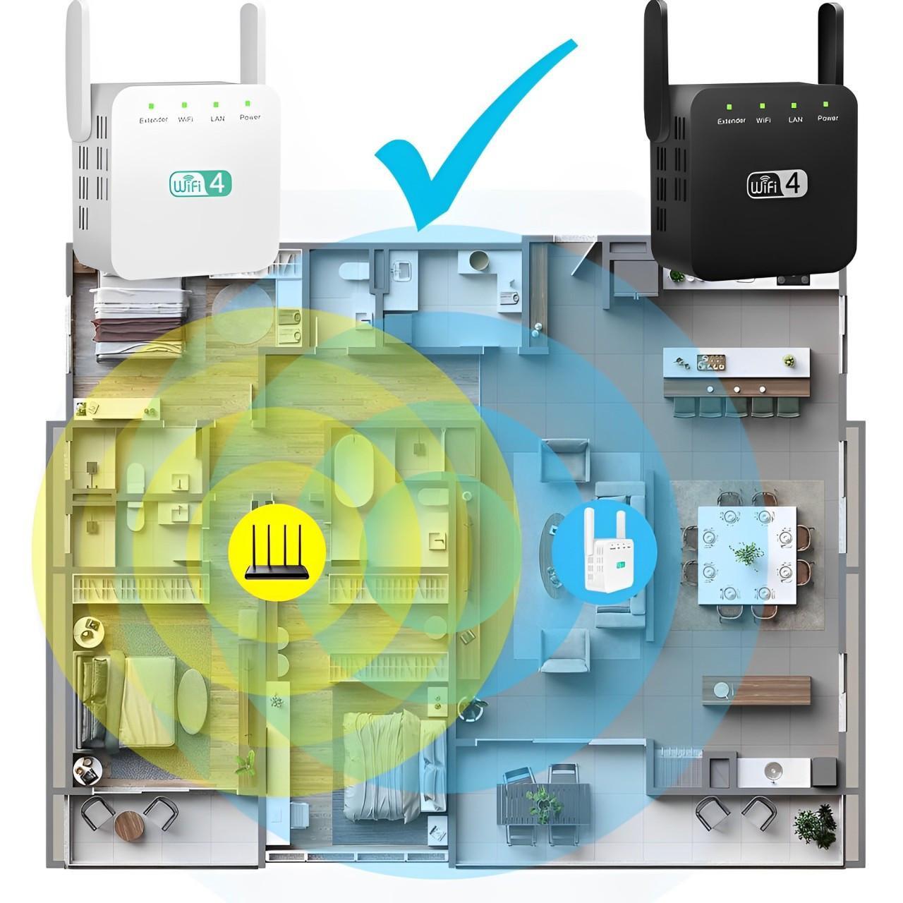 WLAN Verstärker für stabiles Internet im ganzen Zuhause