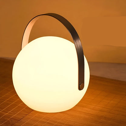 Wodoodporna Bezprzewodowa Lampa Stołowa LED do Użytku Wewnętrznego i Zewnętrznego - Lumora-Okrągły-Trend Polska