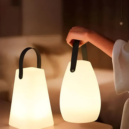 Wodoodporna Bezprzewodowa Lampa Stołowa LED do Użytku Wewnętrznego i Zewnętrznego - Lumora-Okrągły-Trend Polska