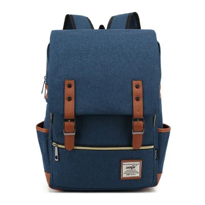 Wodoodporny unisex plecak Oxford – Valtro-Ciemnoniebieski-Trend Polska