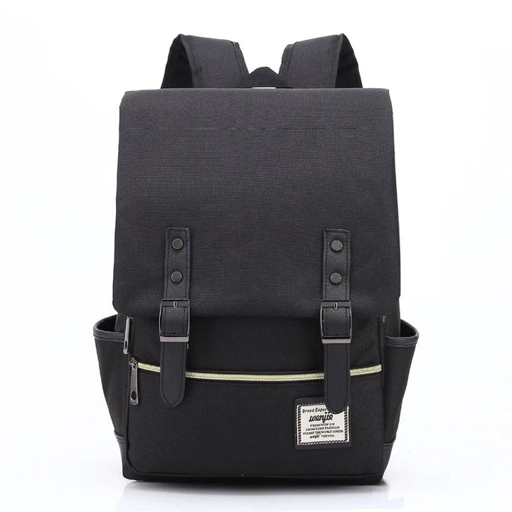 Wodoodporny unisex plecak Oxford – Valtro-Czarny-Trend Polska