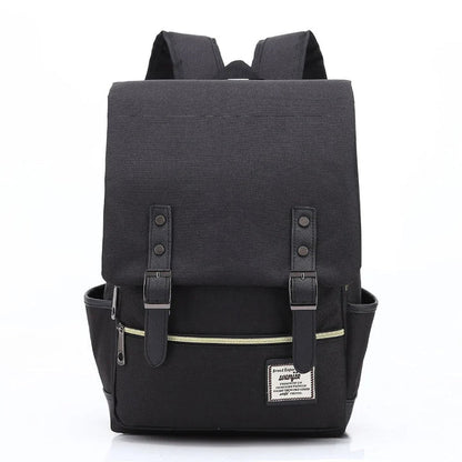 Wodoodporny unisex plecak Oxford – Valtro-Czarny-Trend Polska