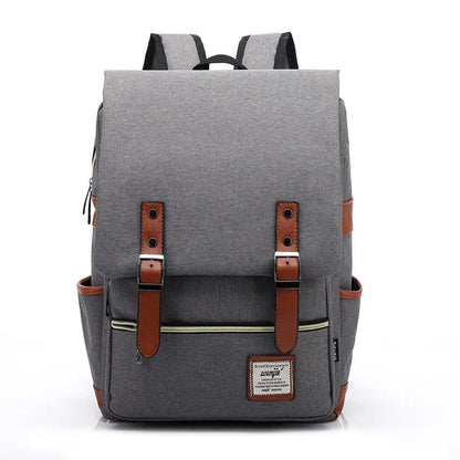 Wodoodporny unisex plecak Oxford – Valtro-Jasnoszary-Trend Polska