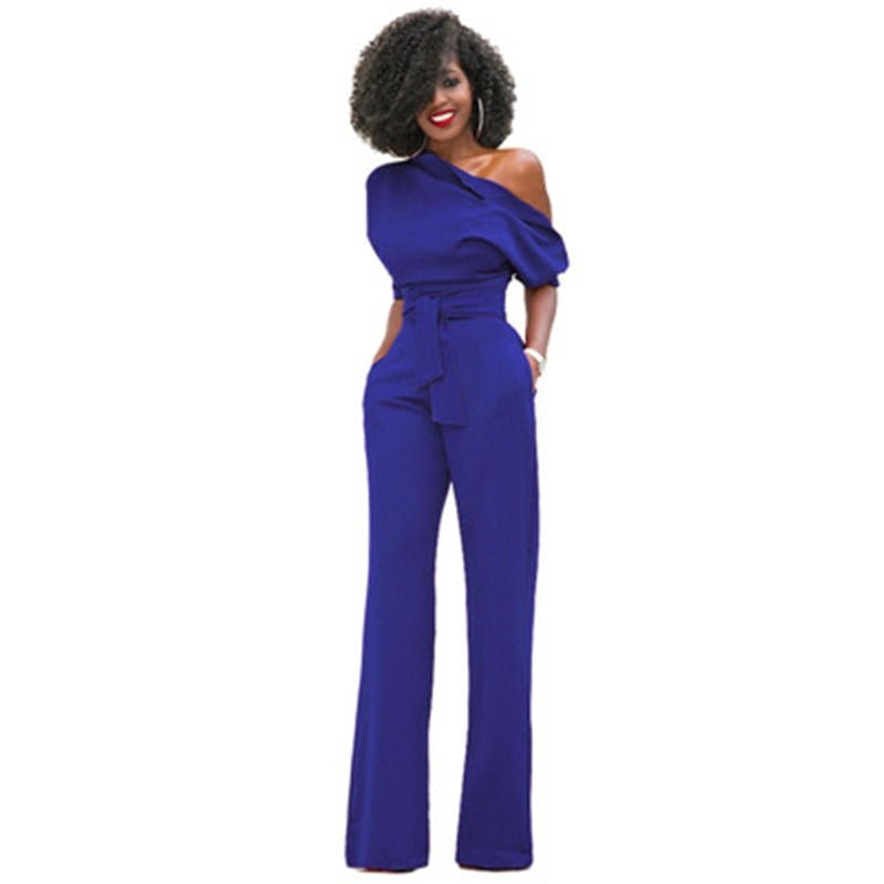 Women's Off-Shoulder Jumpsuit