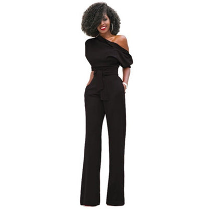 Women's Off-Shoulder Jumpsuit