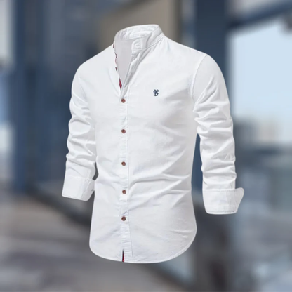 Wolfgang | Herren Langarm Poloshirt