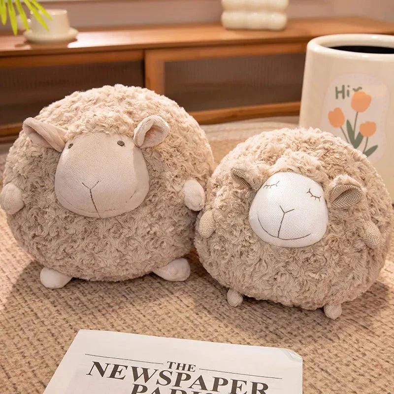 Wolluno Pluche Schaap Knuffelkussen - Ukkenhuis