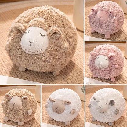 Wolluno Pluche Schaap Knuffelkussen - Ukkenhuis
