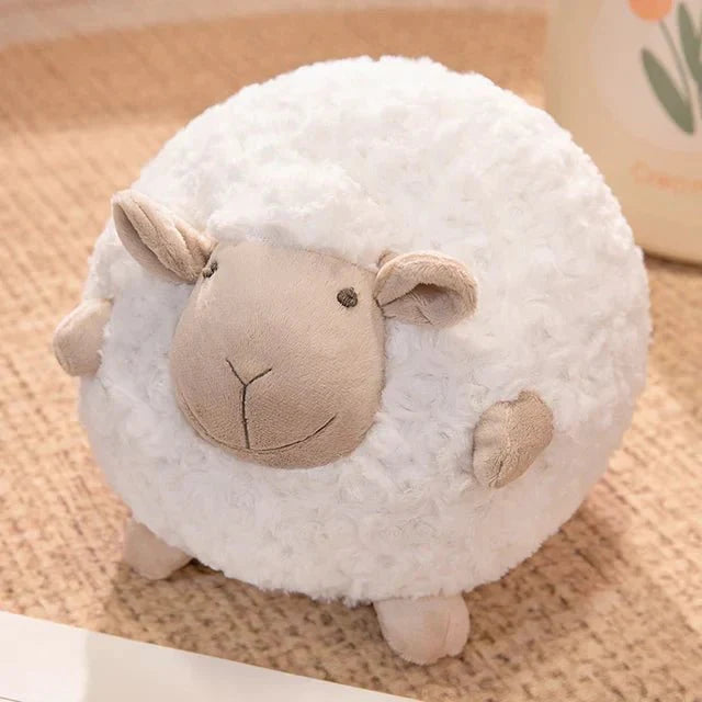 Wolluno Pluche Schaap Knuffelkussen - Ukkenhuis