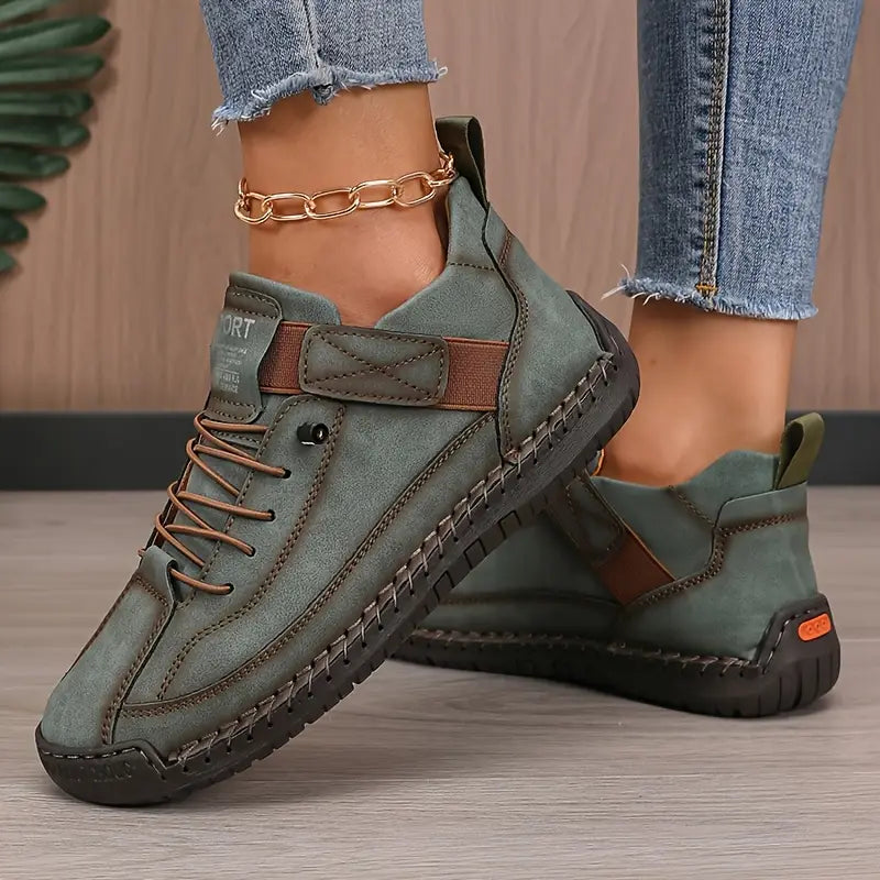 Image of Women's Lace-Up Casual Sneakers