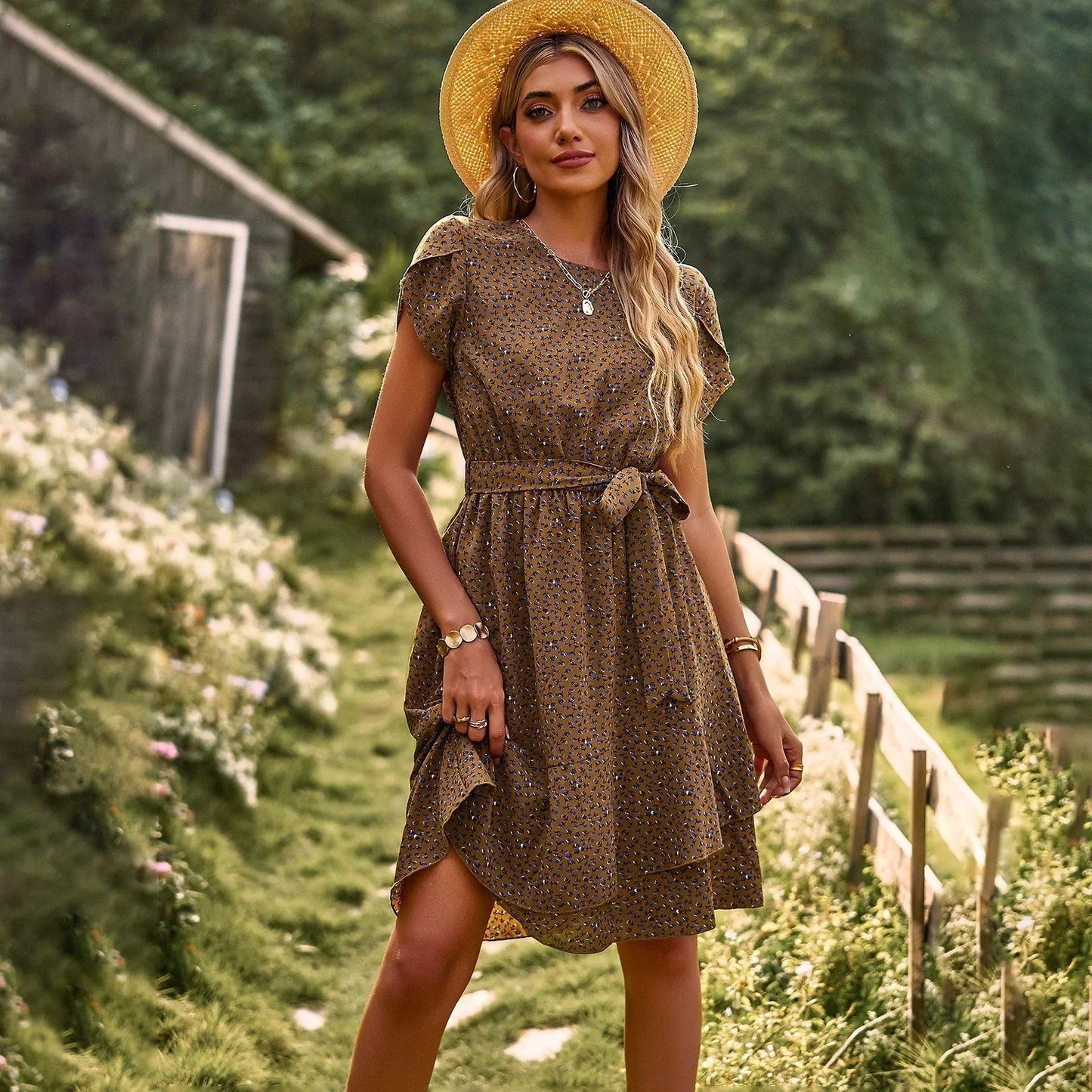 Women's Chic Summer Dress | Light, Elegant & Floral