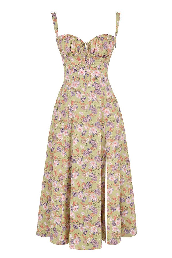 Women's Corset Midi Dress – Feminine Silhouette & Effortless Charm