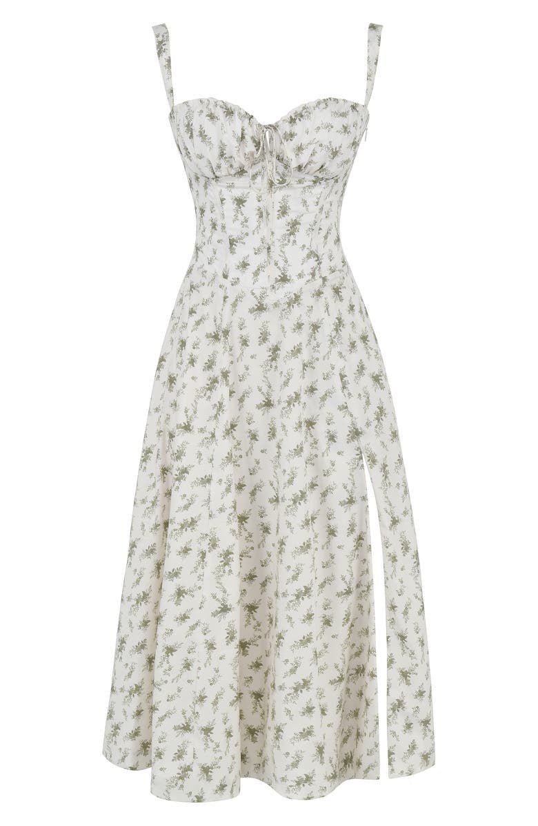 Women's Corset Midi Dress – Feminine Silhouette & Effortless Charm