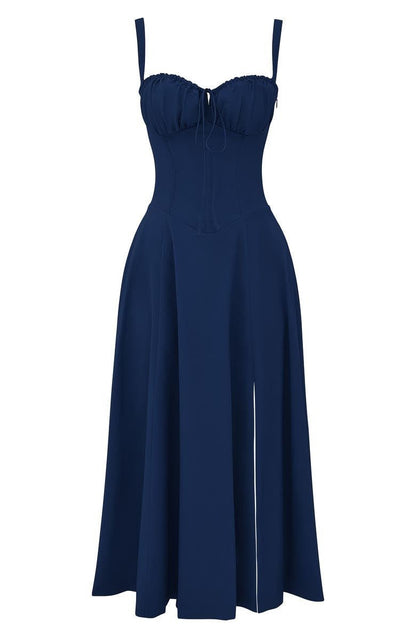 Women's Corset Midi Dress – Feminine Silhouette & Effortless Charm