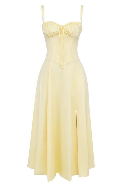 Women's Corset Midi Dress – Feminine Silhouette & Effortless Charm