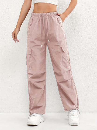 Rachelle – Women Cargo Drawstring Casual Pants