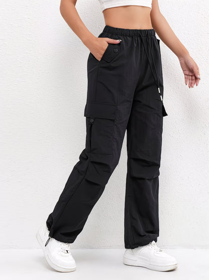 Rachelle – Women Cargo Drawstring Casual Pants
