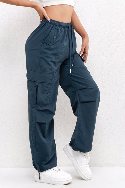 Rachelle – Women Cargo Drawstring Casual Pants