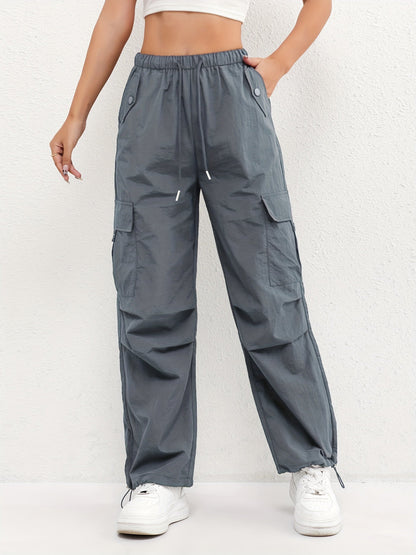 Rachelle – Women Cargo Drawstring Casual Pants