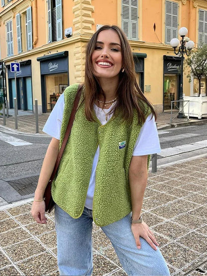 Women's Fleece Vest | Warm, Cosy & Versatile