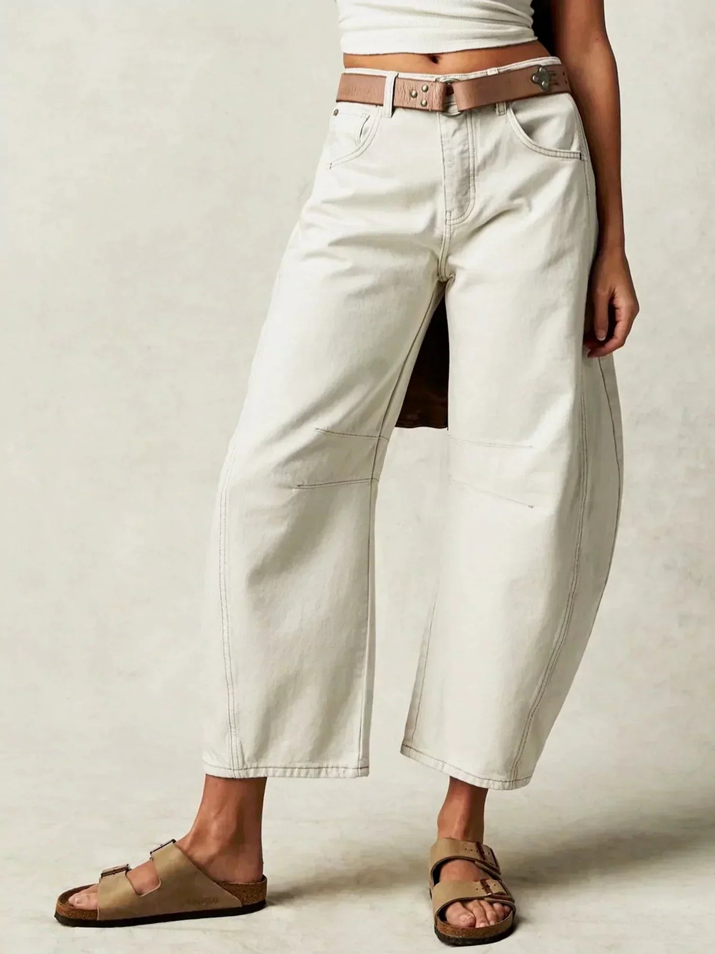 Women's Leopard Print Jeans | Bold, Relaxed & Chic
