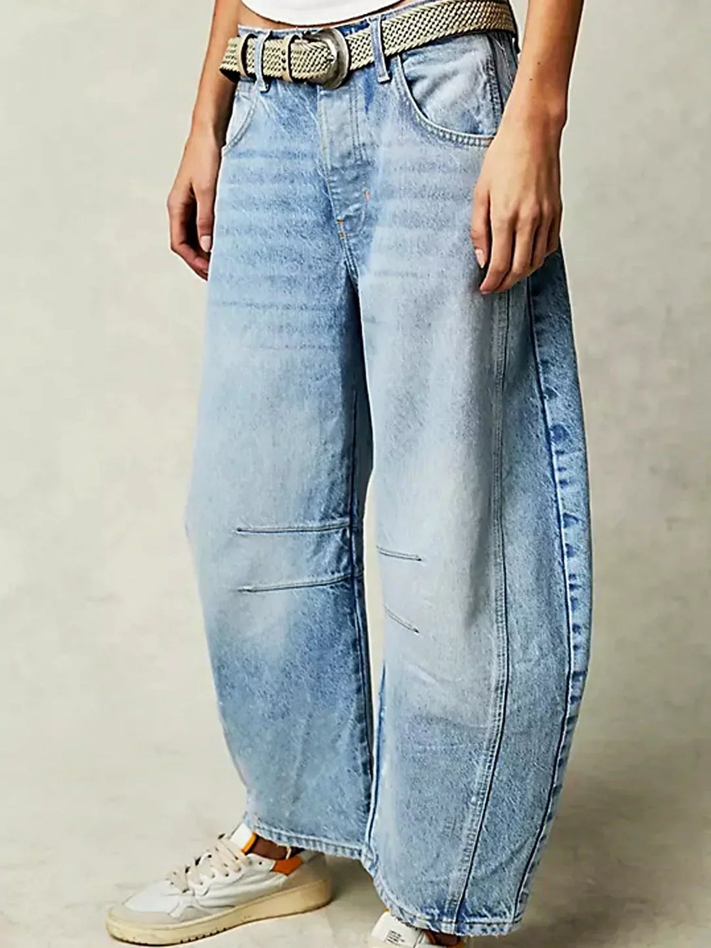 Women's Leopard Print Jeans | Bold, Relaxed & Chic