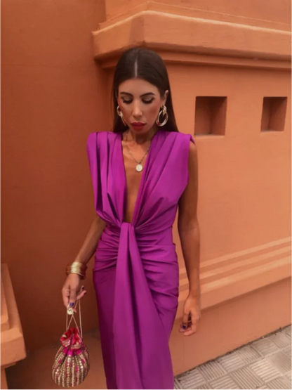 Women's Pleated Maxi Dress | Elegant, Flattering & Perfect for Formal Events