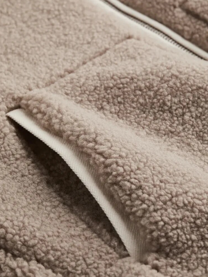 Celandria – Women’s Oversized Teddy Fleece Jacket