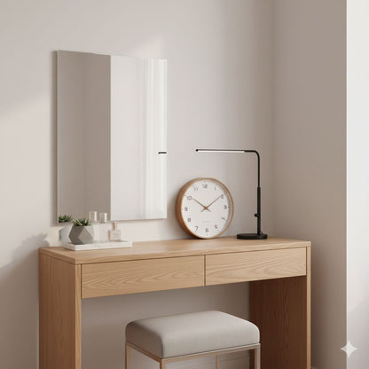 Houten Wandklok Scandinavisch Minimalistisch Stil 25cm 30cm Rond | Restfield