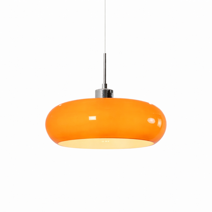Bauhaus Hanglamp met Glazen Potvorm