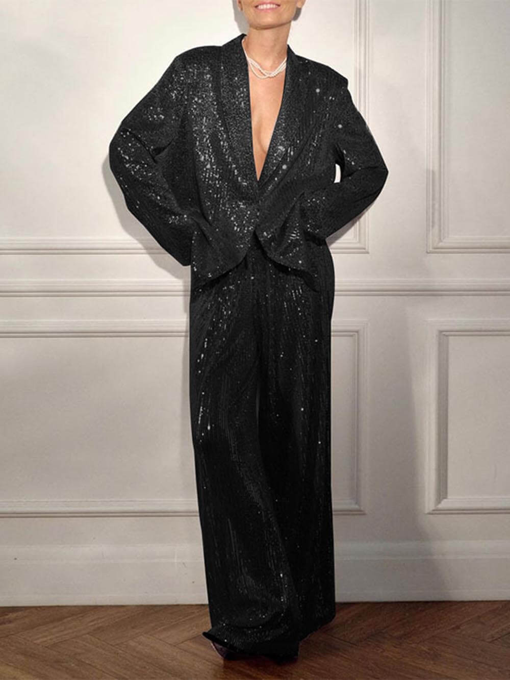 Women’s Sequin Blazer Jacket | Sparkling Style for Parties & Occasions