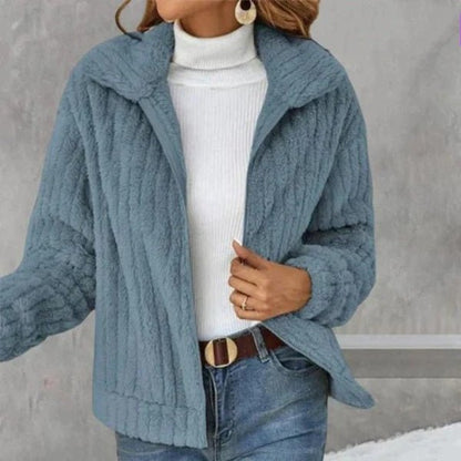 Zoe - Stylový teddy cardigan