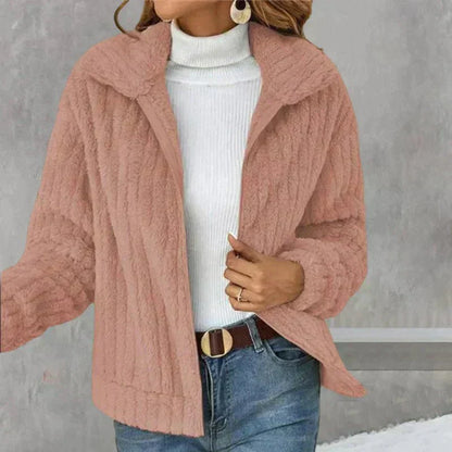 Zoe - Stylový teddy cardigan